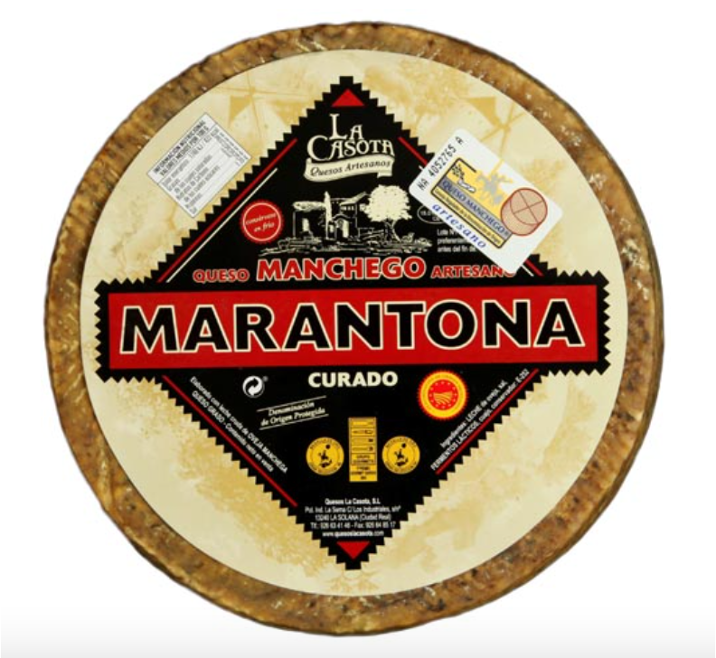 Manchego Cheese PDO, Aged 12M, La Casota