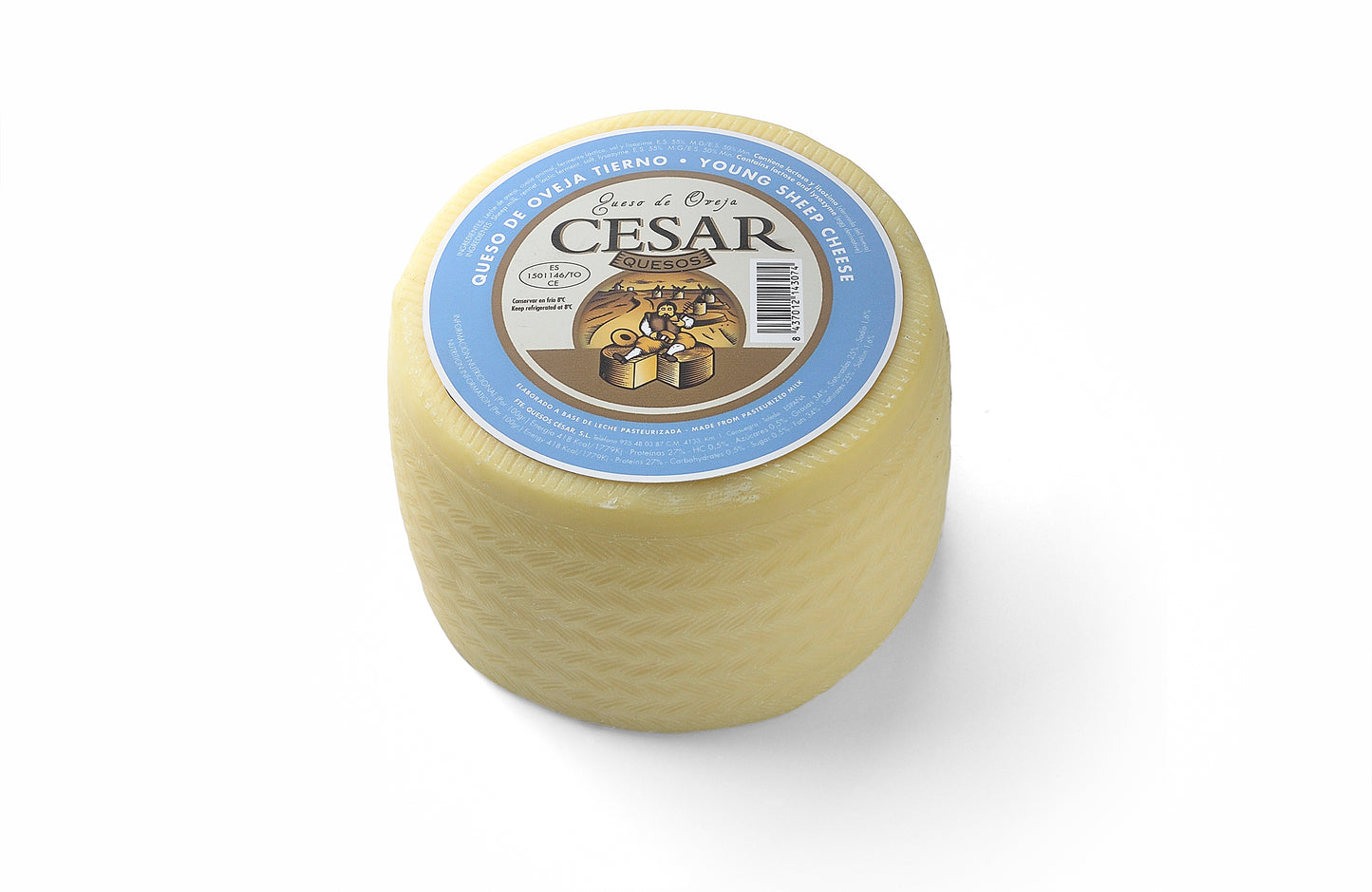 Manchego Cheese PDO, Soft, Cesar