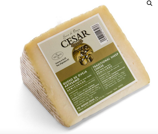 Manchego Cheese PDO, Aged 3M, Cesar