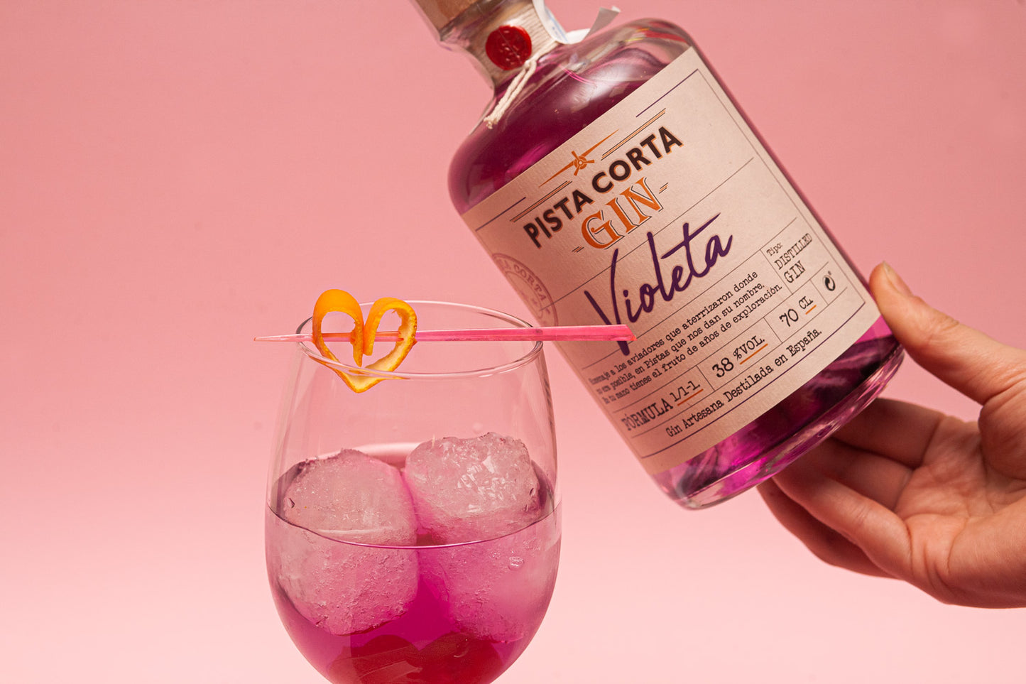 Violet Gin (abv 38%)